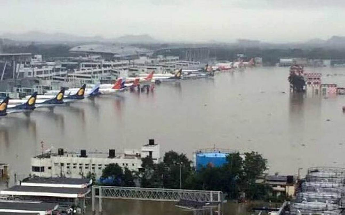Passengers still stranded at Chennai airport following torrential rains